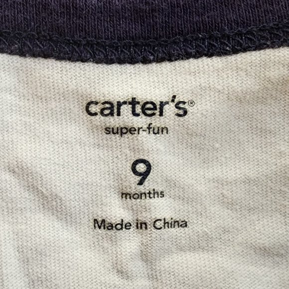 Carter's "Pinch Me I'm Cute" Crab T-Shirt Size 9 Months - Picture 4 of 6